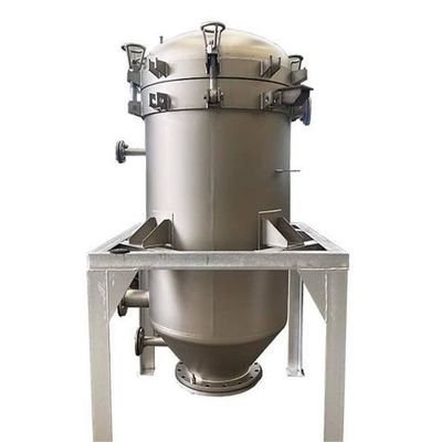 Food Beverage Water Filter Housing with Automatic Self-cleaning Cake Candle Filter