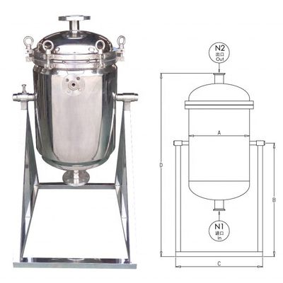 Garment Shops' Essential Stainless Steel Inverted Filter with Optimal Filtering Solution