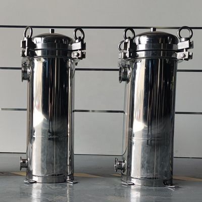 Filter Elements Industrial Cartridge Filter Housing with High Flow Capacity Technology