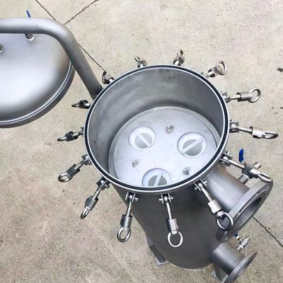 Filter Elements Industrial Cartridge Filter Housing with High Flow Capacity Technology