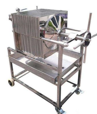 Lab SUS304/SUS316L Plate and Frame Pressure Filtration Equipment with Movable Design