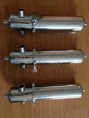 Precision Cartridge Filter For Food Industry In Stainless Steel Filter Housing