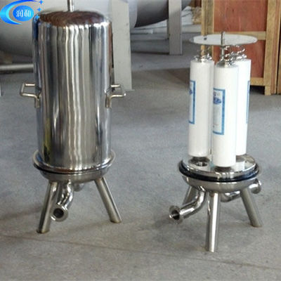 Stainless Steel Juice Filter Machine with Straincr 10"/20"/scrcw Thread Plug-in Housing