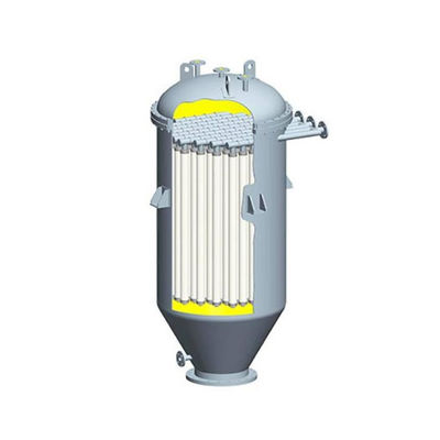SS304/SS316L/Carbon Steel Automatic Backwash Candle Filter for Continuous Filtration