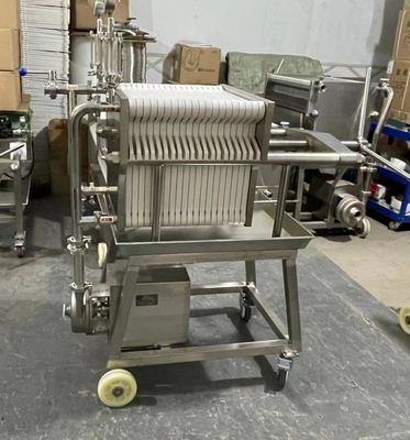 Multilayer Plate Frame Filter for Solid-Liquid Separation Filter Area 0-7m2 Affordable