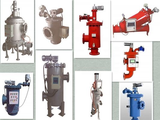 Full-automatic Cleaning Filter for Chemical/Build/Food Industry Carbon Steel Material
