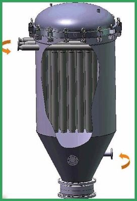 Cooking Oil Filtration Leaf Filter with 0.6Mpa Pressure and Water Purification Function