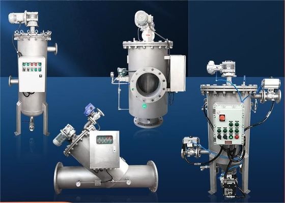 High Flow Rate Heavy Duty Self Cleaning Water Filter with Stainless Steel 304/316
