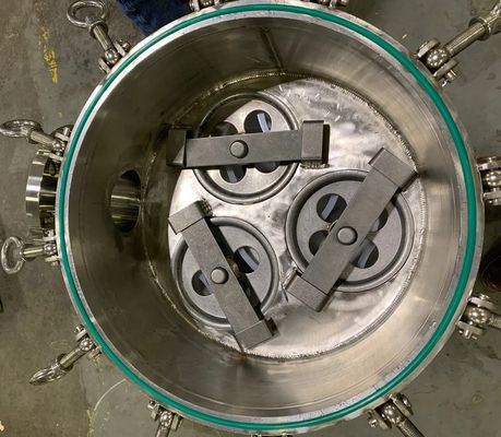 Water Treatment Stainless Steel Bag Filter Housing with O-Type Seal Ring and Durable