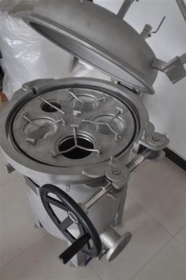 Water Treatment Stainless Steel Bag Filter Housing with O-Type Seal Ring and Durable