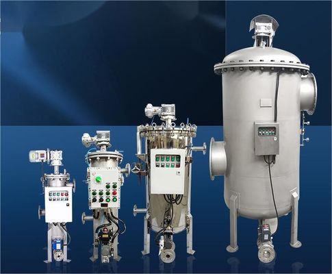 High Flow Rate Heavy Duty Self Cleaning Water Filter with Stainless Steel 304/316