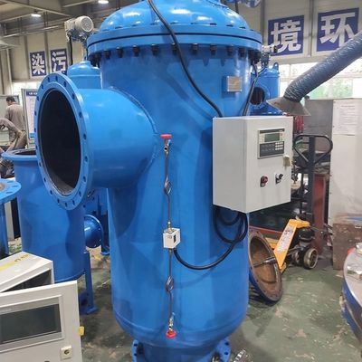 Large Capacity Heavy Duty Self Cleaning Filter System with Vacuum Suction