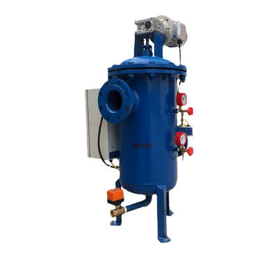 Self-Cleaning Filter Housing with Backwash System Flow Liquid Filtration and Filtering