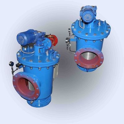 Self-Cleaning Filter Housing with Backwash System Flow Liquid Filtration and Filtering