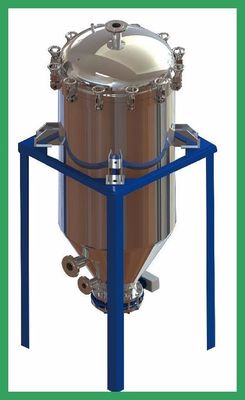 Industry Stainless Steel Candle Filter Machine for Water Treatment Capacity 500L-2000L