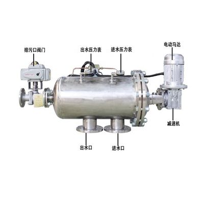 Lightweight 62KG Multi-Stage Self-Cleaning Filter Housing for Fine Particle Removal