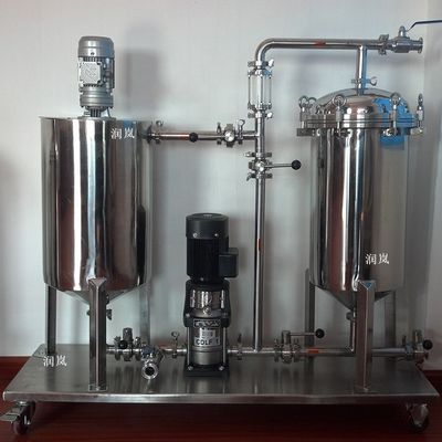 0.2-50um Pore Size Kieselguhr Filter For Carbonated Beverage Processing