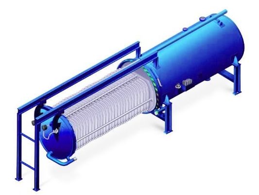 Stainless Steel Leaf Filter for Bleached Soil Crude Oil at Work Temperature ≤150C