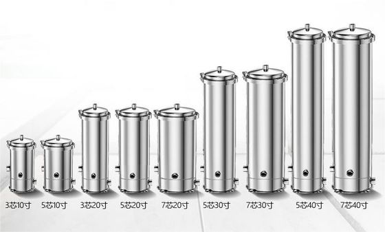 Sanitary Polypropylene Bag Filter Housing for 25kg Food and Beverage Filtration System