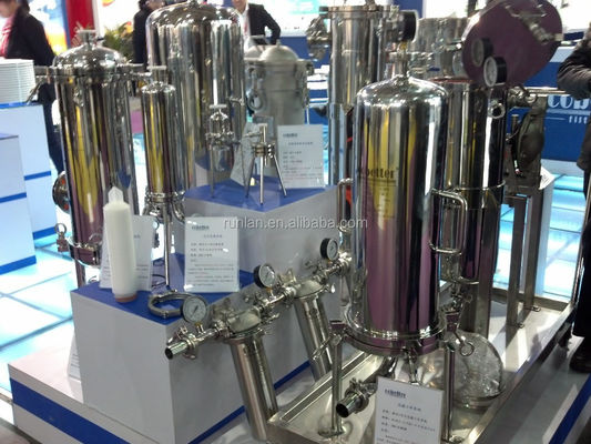 Max pressure 0.5Mpa Industrial Stainless Steel Automatic Filter Plate Filtration System