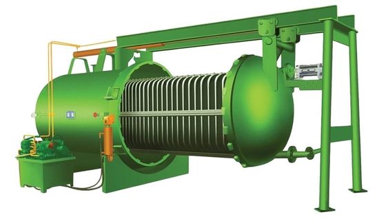 Food Beverage High Flow Automatic Stainless Steel Horizontal Plate Filter for Oil/Chemical