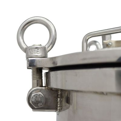 O-Type Seal Ring Connection 304SS 2 Bag Housing Water Filter for Customized Requirements