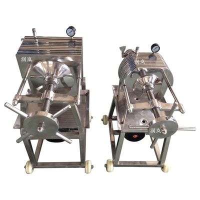 30KG Weight Stainless Steel Precision Plate and Frame Multilayer Filter for Water Treatment