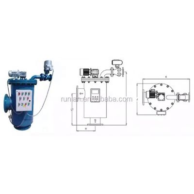 Food Beverage Weight KG 62 Enhanced Self-Cleaning Filter Housing for Particle Removal