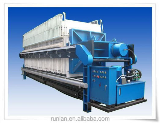 Plate and Frame Membrane Filter Press Machine for Liquid Separation Hydraulic Oil Belt