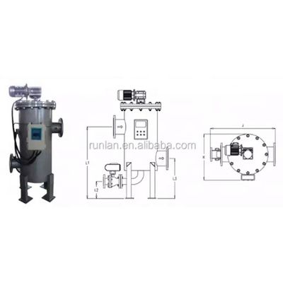 80-2700W Liquid Filter for Self Cleaning Strainer in Irrigation/Sea Water/Wastewater