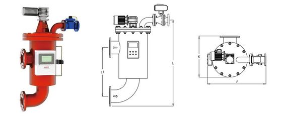 Advanced Liquid Filtration System for Chemical/Oil/Water/Food Industry RHZQX-F Orange