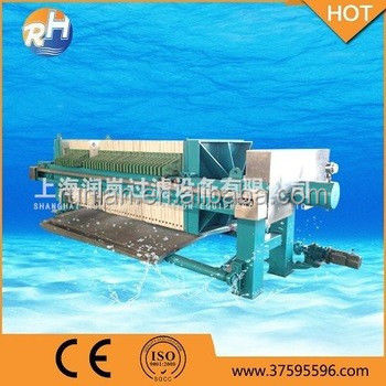 220-1056L Plate Frame Type Hydraulic Stainless Filter Press Machine for Waste Water