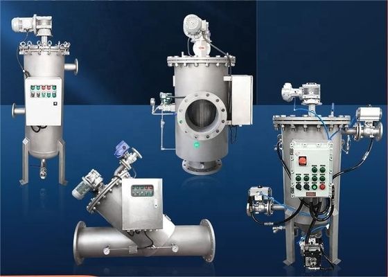 Retail Stainless Steel Heavy Duty Self Cleaning Filter for Oil Filtration 62KG Weight