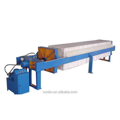 30mm Filter Cake Thickness PP High Temperature Plate and Frame Mustard Oil Filter Press
