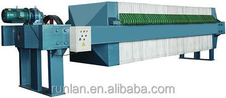 30mm Filter Cake Thickness PP High Temperature Plate and Frame Mustard Oil Filter Press