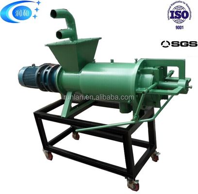 RH-500 Carbon Steel Stainless Steel Animal Waste Dewatering Machine for Cow Pig and Manure