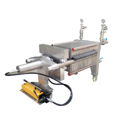 5-10m /h Capacity Automatic Hydraulic Multi-Layer Stainless Steel Plate Filter Press
