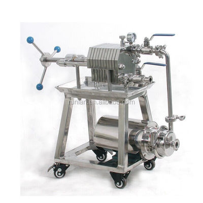 5-10m /h Capacity Automatic Hydraulic Multi-Layer Stainless Steel Plate Filter Press