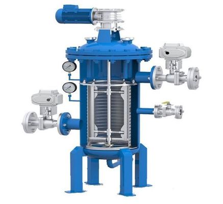 Stainless Steel 304/306L Full-Automatic Reverse-Washing Liquid Filter for Food Beverage