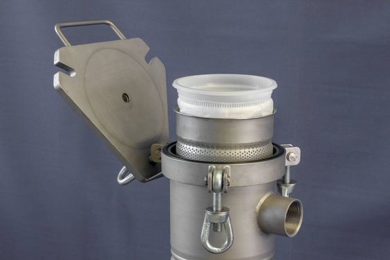 62KG Weight Stainless Steel 304 Case for 6-Bag Filtration System at Manufacturing Plant