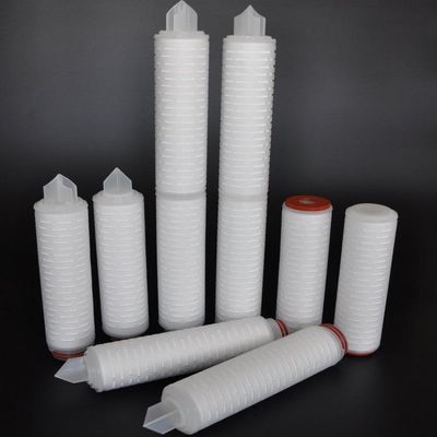 Garment Shops 0.1 20um High Dirt and High Flow Rate PP Pleated Folding Filter Cartridge