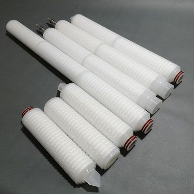 Garment Shops 0.1 20um High Dirt and High Flow Rate PP Pleated Folding Filter Cartridge