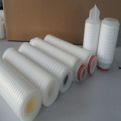 Garment Shops 0.1 20um High Dirt and High Flow Rate PP Pleated Folding Filter Cartridge
