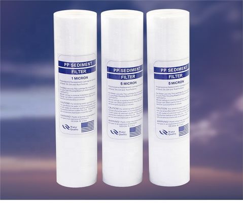 High Productivity 10 Micron Sediment Filter Cartridge 20" x 4.5" Big Blue 10*10*30cm