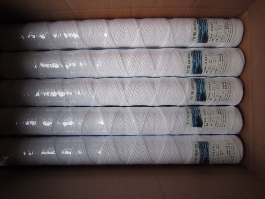 High Productivity 500L/Hour String Wound Sediment Filter Cartridge for Retail