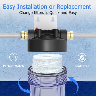 String Wound Sediment Filter Cartridge The Ideal Choice for Clean Water Weight KG 1 kg