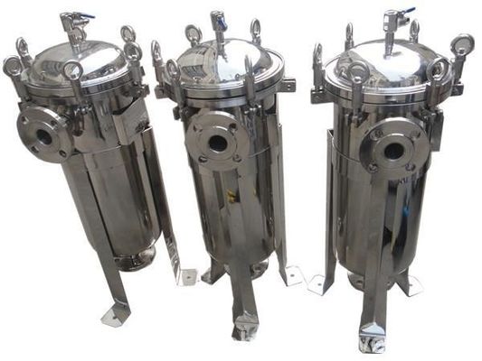 High Pressure Stainless Steel Filter Bag Housing 62KG Weight Ideal for Garment Shops