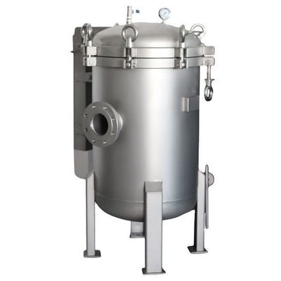 High Pressure Stainless Steel Filter Bag Housing 62KG Weight Ideal for Garment Shops