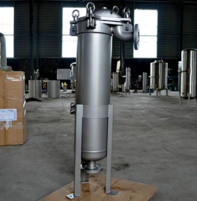 High Pressure Stainless Steel Filter Bag Housing 62KG Weight Ideal for Garment Shops