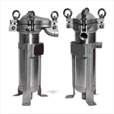 Industrial Grade Bag Filter Housing SS 304 for Construction Works